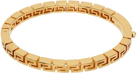 versace bangle price|Versace greca bracelet.